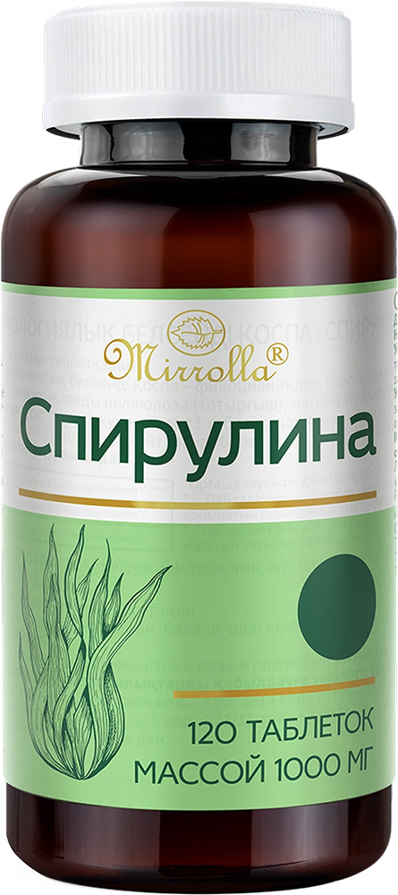 Мирролла Спирулина 750мг 120 шт. таблетки Мирролла