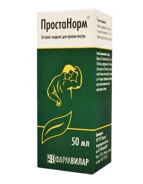 

ПРОСТАНОРМ 50мл экстракт жидкий для приема внутрь