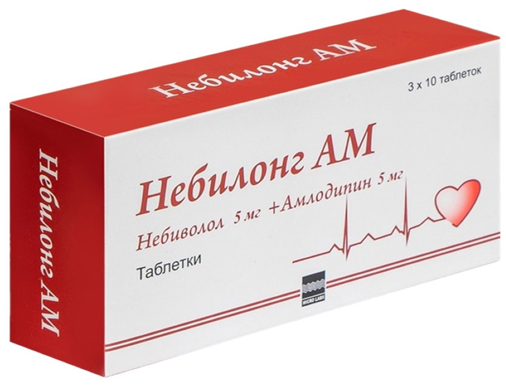 Небилонг Ам 30 шт. таблетки