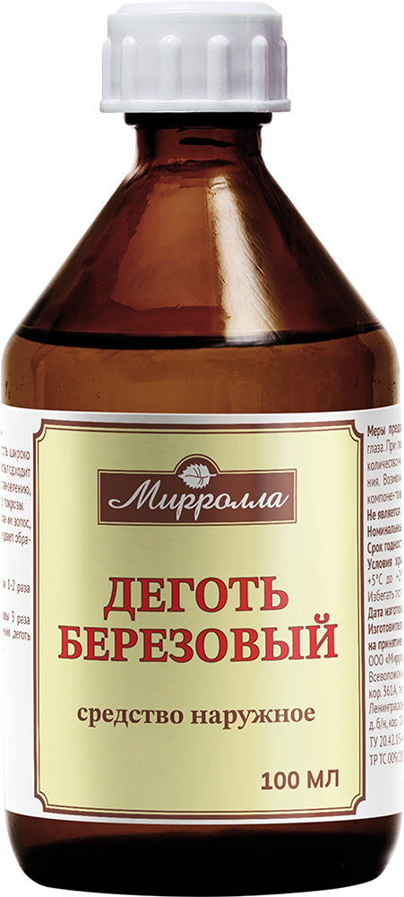 Мирролла деготь березовый 100мл Мирролла