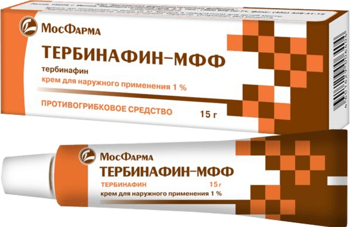 Тербинафин-Мфф 1% 15г крем