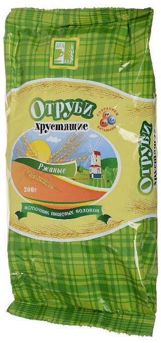 

ОТРУБИ РЖАНЫЕ ДИАДАР 200г