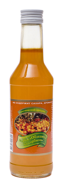 

СИРОП НА СОРБИТЕ ОБЛЕПИХА 250мл