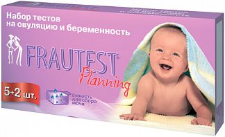 ФРАУТЕСТ ПЛАННИНГ тест на овуляцию N5+2 теста для определения беременности