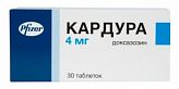 КАРДУРА 4мг N30 таб. КАРДУРА 4мг N30 таб.