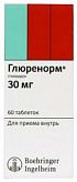 ГЛЮРЕНОРМ 30мг 60 шт. таблетки ГЛЮРЕНОРМ 30мг 60 шт. таблетки