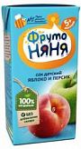 ФРУТОНЯНЯ сок Яблоко-Персик 5+ 0,2л Прогресс ФРУТОНЯНЯ сок Яблоко-Персик 5+ 0,2л Прогресс