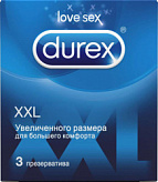 ДЮРЕКС презервативы XXL 3 шт. ДЮРЕКС презервативы XXL 3 шт.