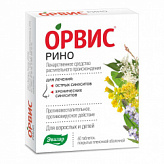 ОРВИС РИНО 60 шт. таблетки покрытые пленочной оболочкой Эвалар ОРВИС РИНО 60 шт. таблетки покрытые пленочной оболочкой Эвалар