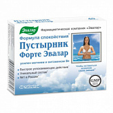 ПУСТЫРНИК ФОРТЕ таблетки усиленный Магнием и Витамином В6 40 шт. Эвалар ПУСТЫРНИК ФОРТЕ таблетки усиленный Магнием и Витамином В6 40 шт. Эвалар