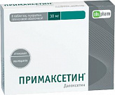 Примаксетин 30мг 6 шт. таблетки покрытые пленочной оболочкой