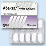 АБАКТАЛ 400мг N10 таб. АБАКТАЛ 400мг N10 таб.