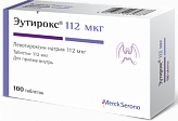 ЭУТИРОКС 112мкг N100 таб. ЭУТИРОКС 112мкг N100 таб.