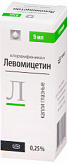 Левомицетин 0,25% 10мл капли глазные флакон