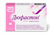 Дюфастон 10мг 20 шт. таблетки покрытые оболочкой abbott biologicals b.v./верофарм ао
