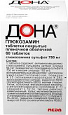 ДОНА 750мг 60 шт. таблетки покрытые пленочной оболочкой ДОНА 750мг 60 шт. таблетки покрытые пленочной оболочкой