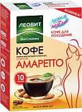 ЛЕОВИТ БИОСЛИМИКА кофе для похудения Жиросжигающий комплекс Амаретто 2,5г N10 ЛЕОВИТ БИОСЛИМИКА кофе для похудения Жиросжигающий комплекс Амаретто 2,5г N10