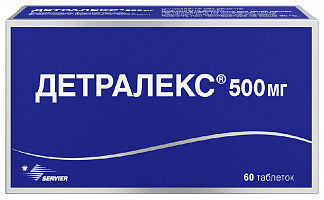 ДЕТРАЛЕКС 500мг 60 шт. таблетки покрытые пленочной оболочкой