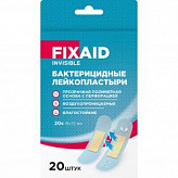 ФИКСЭЙД ИНВИЗИБЛ лейкопластырь бактерицидный влагоустойчивый полимерный прозрачный 72х19мм 20 шт. Чанчжоу Хуалянь Хеалф Дрессинг Ко.,Лтд ФИКСЭЙД ИНВИЗИБЛ лейкопластырь бактерицидный влагоустойчивый полимерный прозрачный 72х19мм 20 шт. Чанчжоу Хуалянь Хеалф Дрессинг Ко.,Лтд