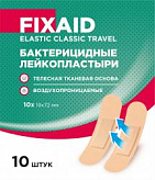 ФИКСЭЙД ЭЛАСТИК КЛАССИК ТРЭВЕЛ лейкопластырь бактерицидный тканевый телесный 72х19мм 10 шт. ФИКСЭЙД ЭЛАСТИК КЛАССИК ТРЭВЕЛ лейкопластырь бактерицидный тканевый телесный 72х19мм 10 шт.
