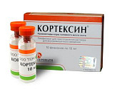 Кортексин 10мг (22мг) 10 шт. лиофилизат для приготовления раствора для внутримышечного введения герофарм