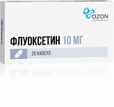 Флуоксетин 10мг 20 шт. капсулы озон