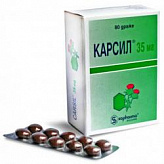 КАРСИЛ 35мг N80 драже КАРСИЛ 35мг N80 драже