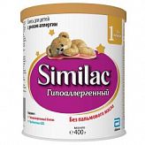 СИМИЛАК 1 Гипоаллергеннный смесь д/детей 0-6 мес. 400г СИМИЛАК 1 Гипоаллергеннный смесь д/детей 0-6 мес. 400г