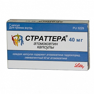 Страттера 40мг 7 шт. капсулы купить по выгодным ценам АСНА